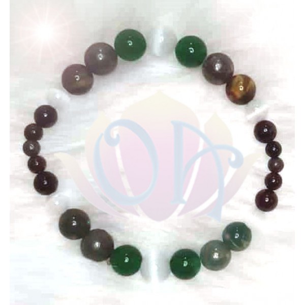 PULSEIRA ANCESTRAL - ABUNDÂNCIA (C/ PEDRAS PRECIOSAS) PULSEIRA ANCESTRAL - ABUNDÂNCIA (C/ PEDRAS PRECIOSAS)